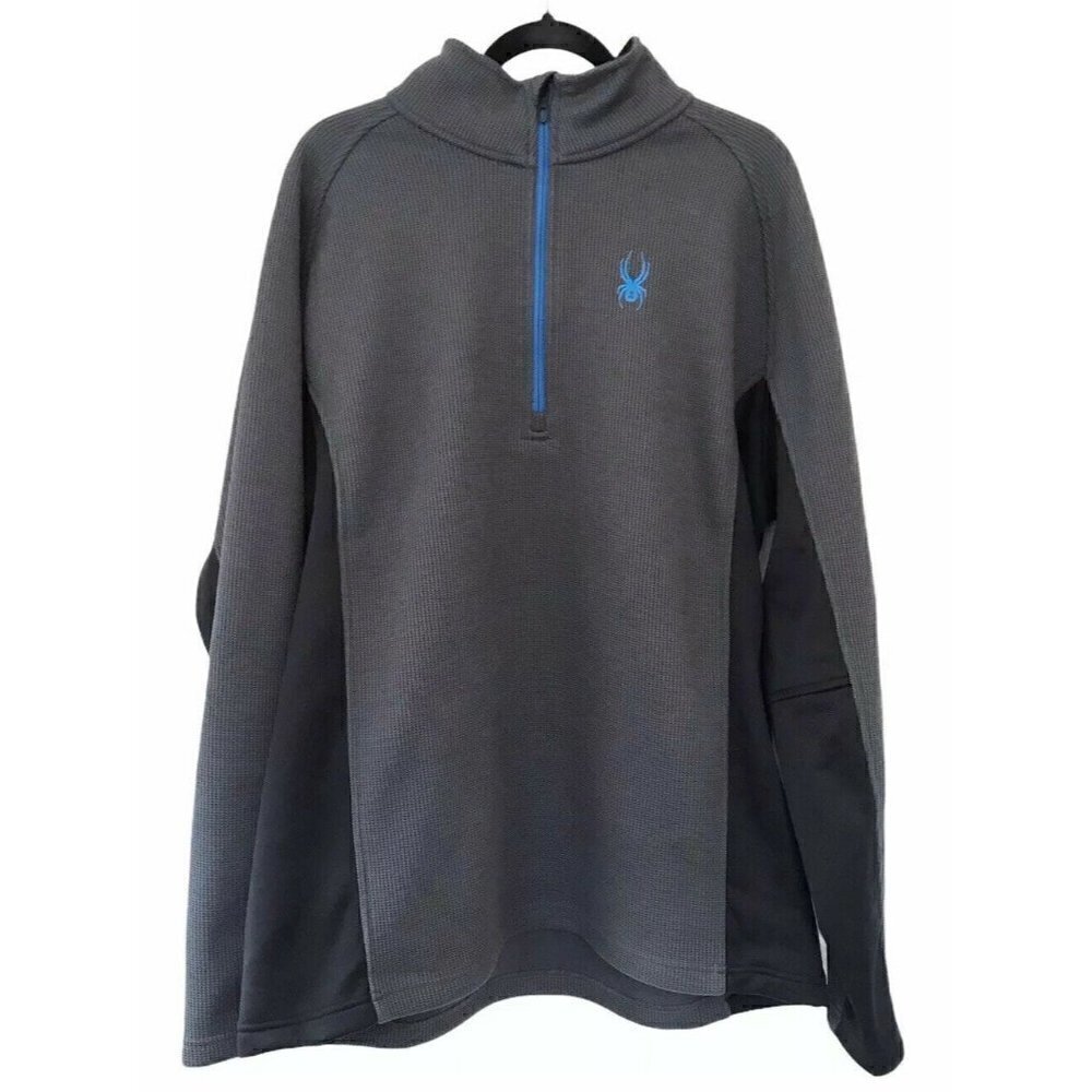 Spyder Outbound Half Zip Gray Pullover Sweater Xxl - image 2